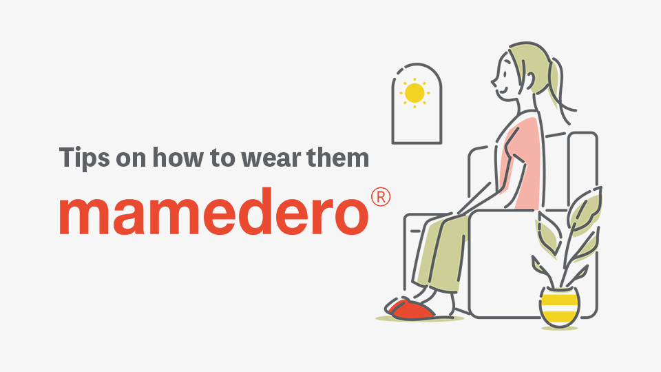 指圧機能付き健康スリッパ mamedero（まめでろ）履き方のコツ